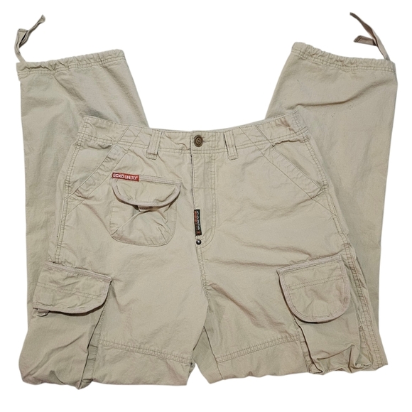 Y2k Ecko Unltd Actual Factual Cargo Pants - Picture 2 of 11